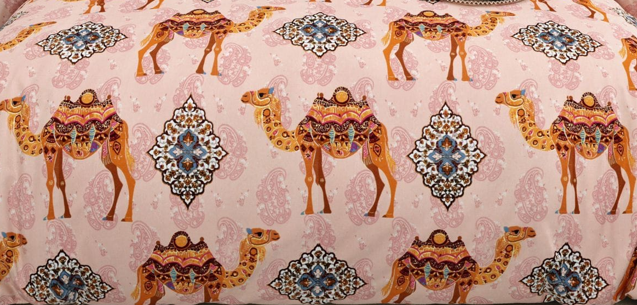 Close view rajasthani camel print