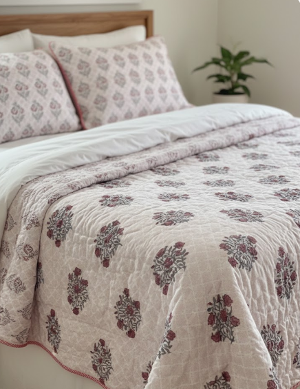 Double Jaipuri Rajai Reversible Pure Cotton Premium quality quilts