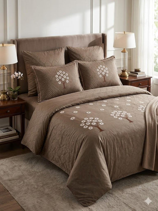 embridery bedsheet set with premium look